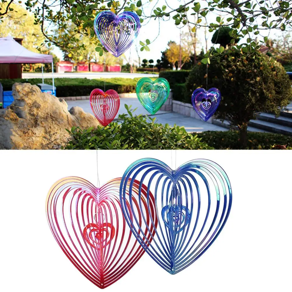 Rotating Laser Bird Repeller Anti-Bird Hanging Wind Chime Bird Repeller Hanging Wind Spinners Bird Scare Garden Supplies
