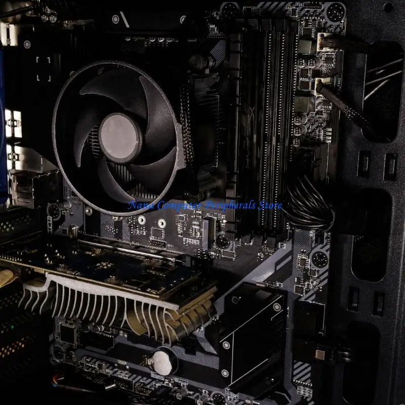 F68C 4PIN 2.0 PWMS Расширение вентилятора для корпуса ПК и графических карт Усовершенствовает управление воздушными потоками