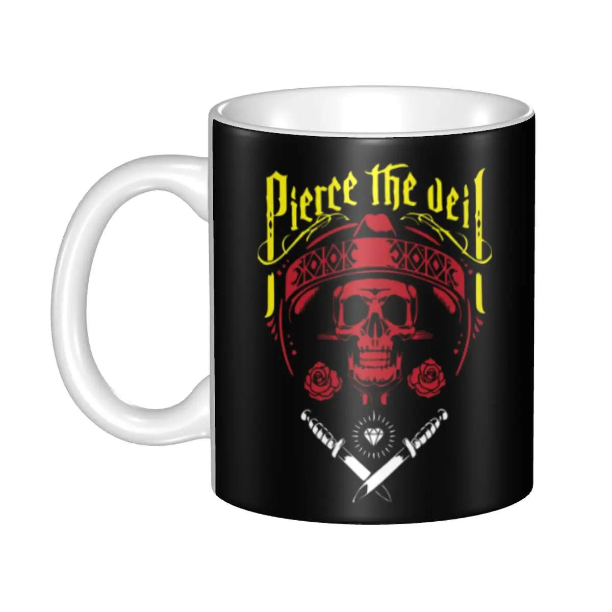 

Rock Music Band Pierce Veil Coffee Mugs DIY Custom Ceramic Tea Milk Mug Cup
