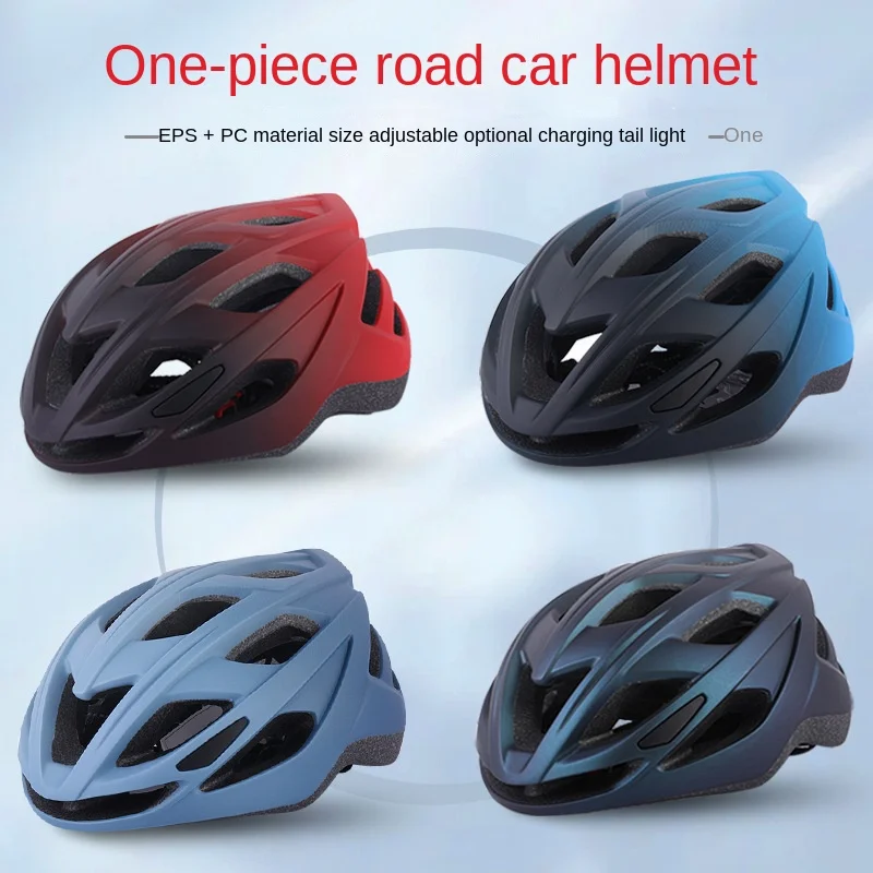 

One-piece Molded Bicycle Helmet for Adults, Sports Cycling, Outdoor Leisure, Breathable and Ventilated Road Bike Helmet