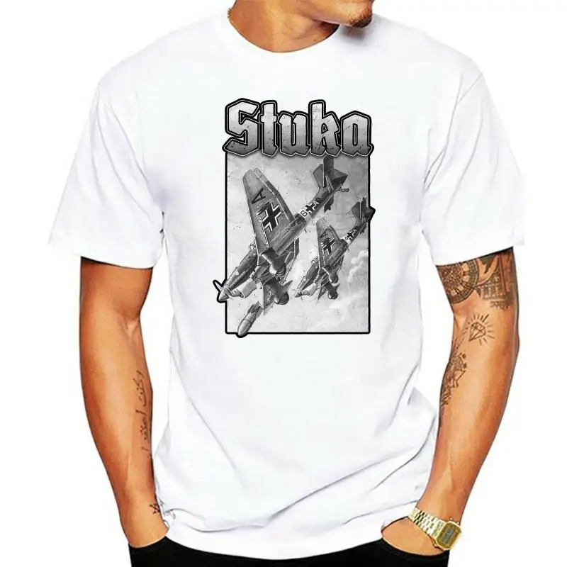 Men T Shirt Stuka Fashion Ww2 Wehrmacht Luftwaffe Legende Deutsches Reich Ehre Luft T Shirt Novelty Tshirt Women Simple