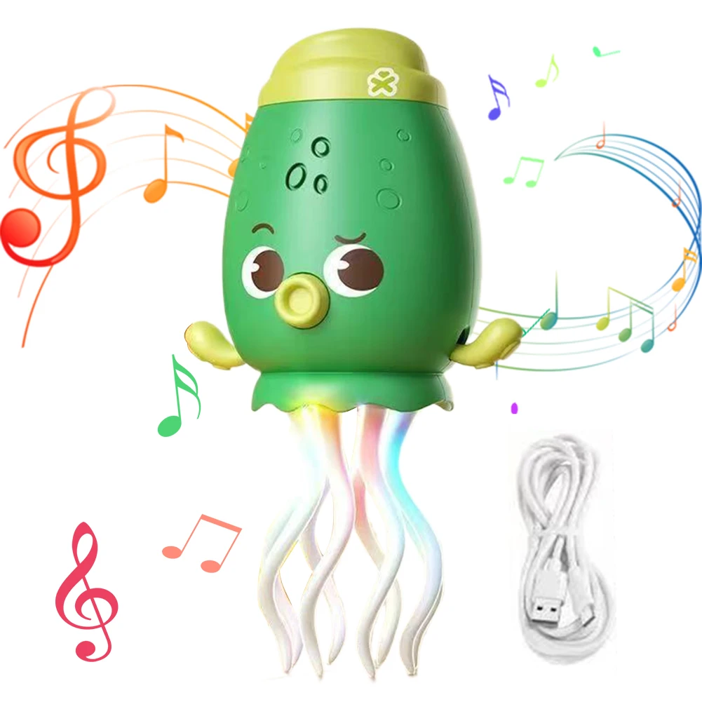 Elektrische dansende octopod met muziek Kruipende interactieve octopod Type C-kabel Obstakelsensor Octopod voor onderwijs Peuterspeelgoed
