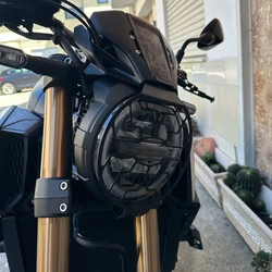 HONDA CB650R CB 650 R CB 650R 2018 2019 2020 2021 motosiklet far başkanı işık Guard koruyucu kapak koruma ızgara