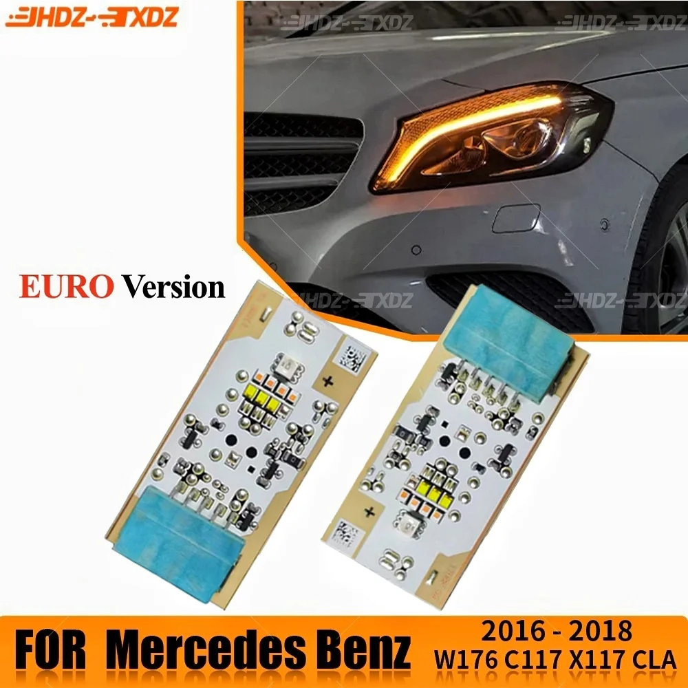 

DRL Boards Angel Eye For Mercedes-Benz CLA W176 CLA180 A200 A250 C117 CLA250 2016-18 LED Headlight Daytime Running Light Chips