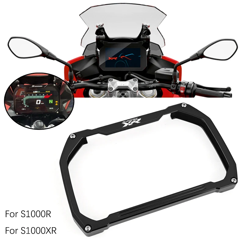 

For BMW S1000RR S1000XR S1000 XR 2020 2021 2022 2023 2024 Motorcycle Accessories TFT Theft Protection Meter Frame Screen Cover