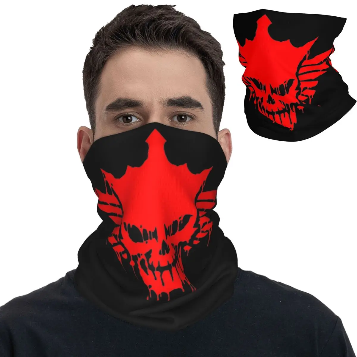 Codys Rhodes American Logo Balaclava Wrestling Skull Sport Tactical Mask Man Cool Anti-UV Bicycle Mask Neck Warmer Scarf Bandana