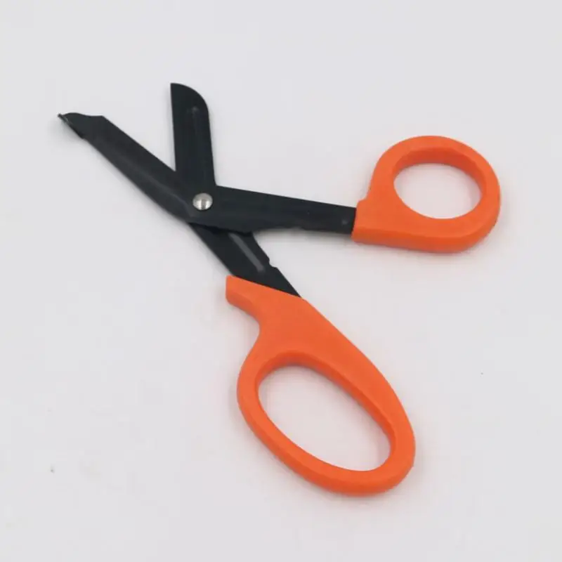 15cm 18cm 5 Pcs Multi-function Survival Scissors Medical First Aid Kit Canvas Scissors Outdoor Medical Bandage Scissor