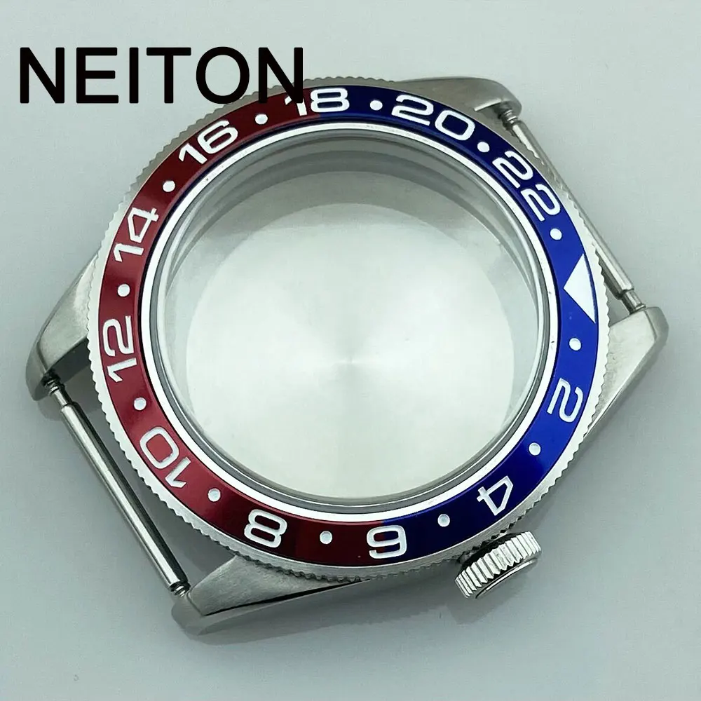 NEITON 39mm sapphire watch case NH35 NH36 watch strap width 20mm