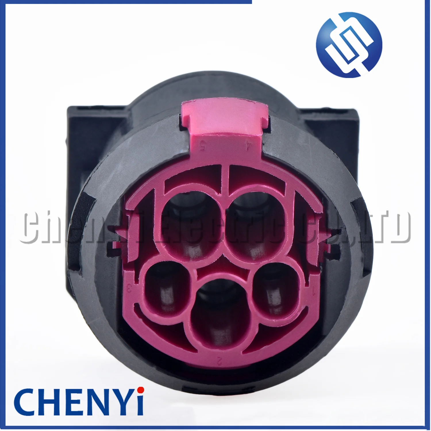 5 Pin Automotive waterproof connector Headlight Wire harness plug 8D0971966 With pins For J6 J6P J6L Howo Auman VW Audi
