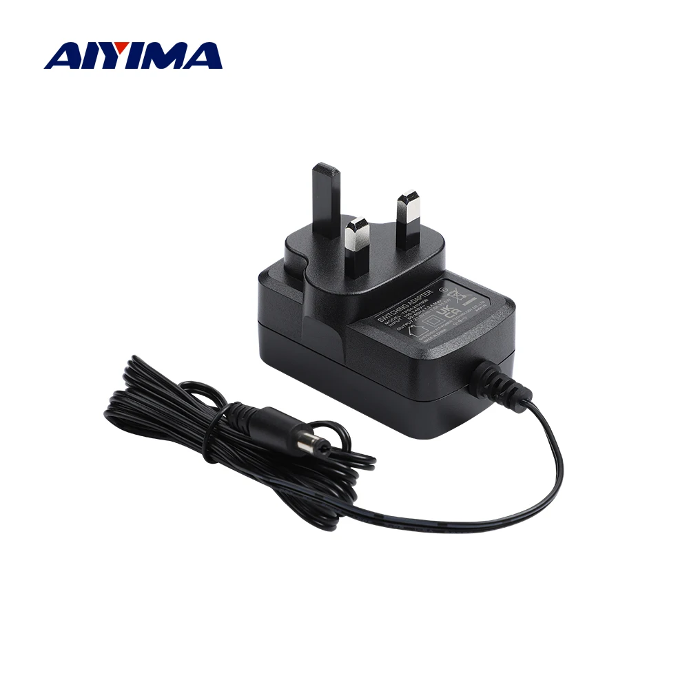 AIYIMA Audio 21V 1.5A DC Power Supply Charger Power Adapter For Speaker EU/US/UK power Plug Input 100-240V