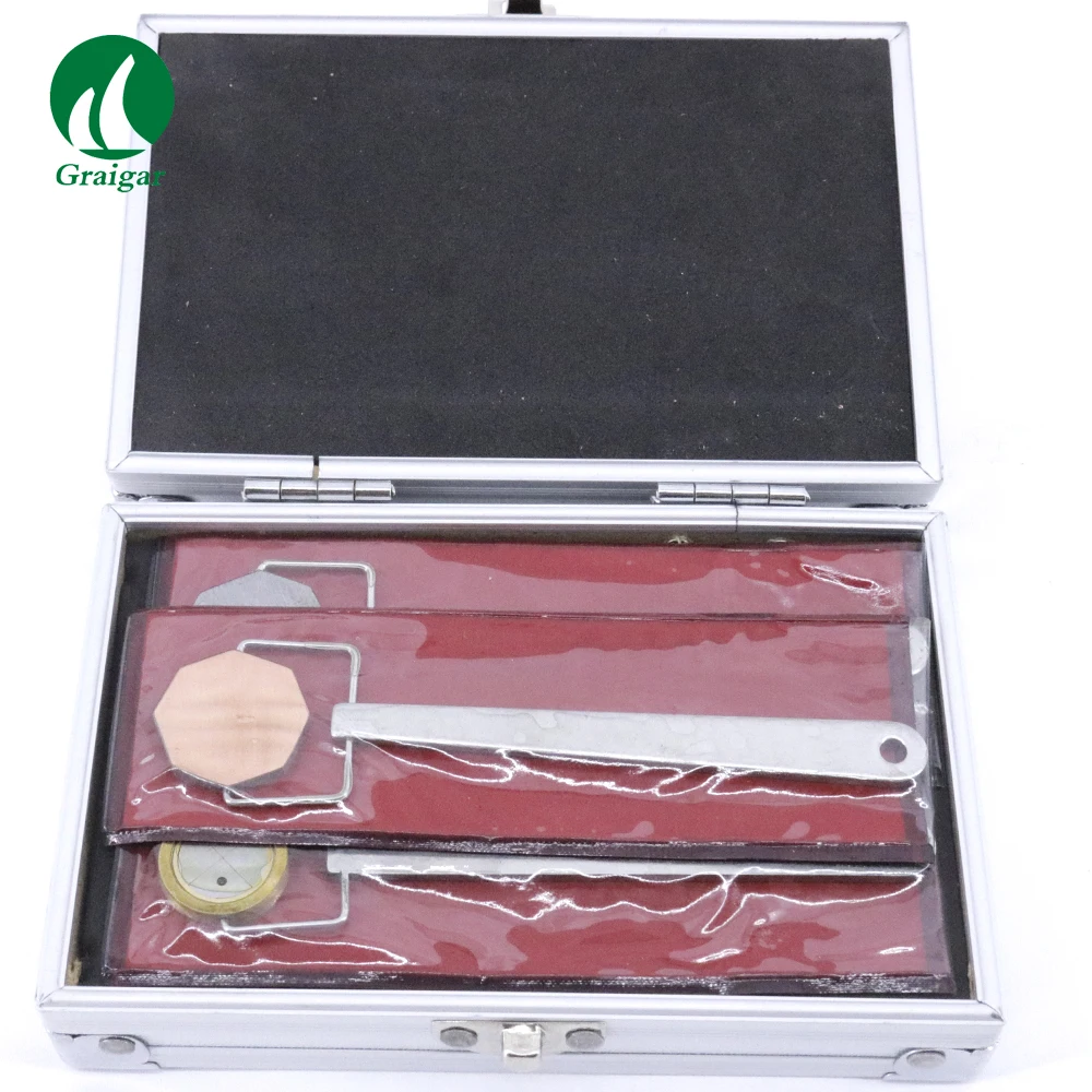 3 Pieces Magnetic Field Indicator of Magnetic Particle Testing Pie Gauge GPG01
