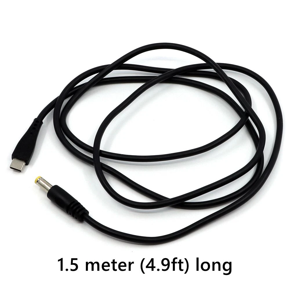 Cable de carga USB tipo C a DC 20V 3A PD, emulador de gatillo, convertidor de Cable de alimentación, 1,5 m para soldador TS100 PINE64 SH72