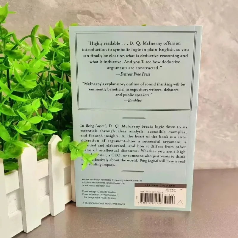 Being Logical By DQ Mcinerny A Guide To Good Thinking Science Philosophy Literature English Reading Books