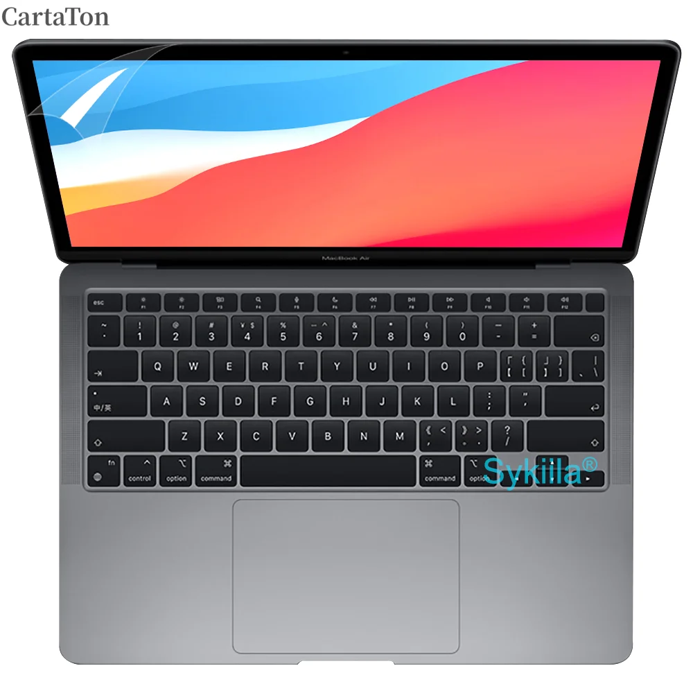 واقي شاشة لجهاز ماك بوك اير 13 M3 M2 M1 Air 15 Pro 13 14 15 16 M4 11 12 Skin HD Soft Film Guard A3113 A3114 A2681 A3401