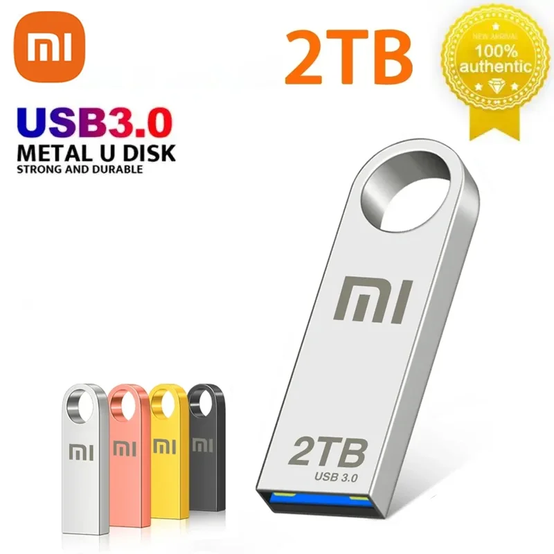 Xiaomi U Disk Pen Drive 1TB 2TB USB 3.1 Type-C Interface 256 128GB Mobile Phone Computer Mutual Transmission Portable USB Memory