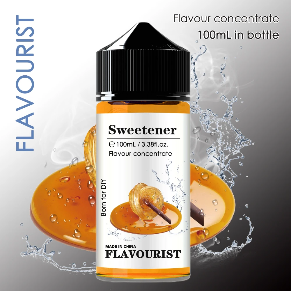 FLAVOURIST Sweetener Water solubility Flavouring Concentrate 10ml 30ml 50ml 100ml in bottle for DIY Add Aroma Flavor