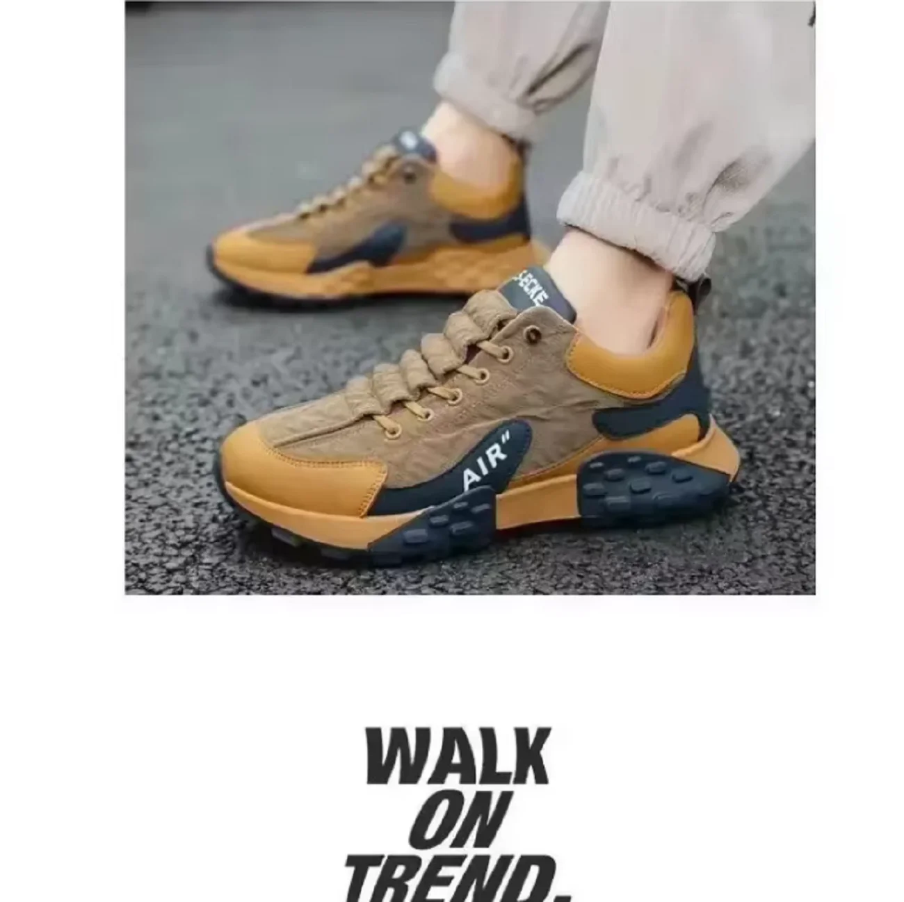 *2025 Fashion Men's Casual and Running Sneakers/Thick Bottom Casual Sports Shoes image 6