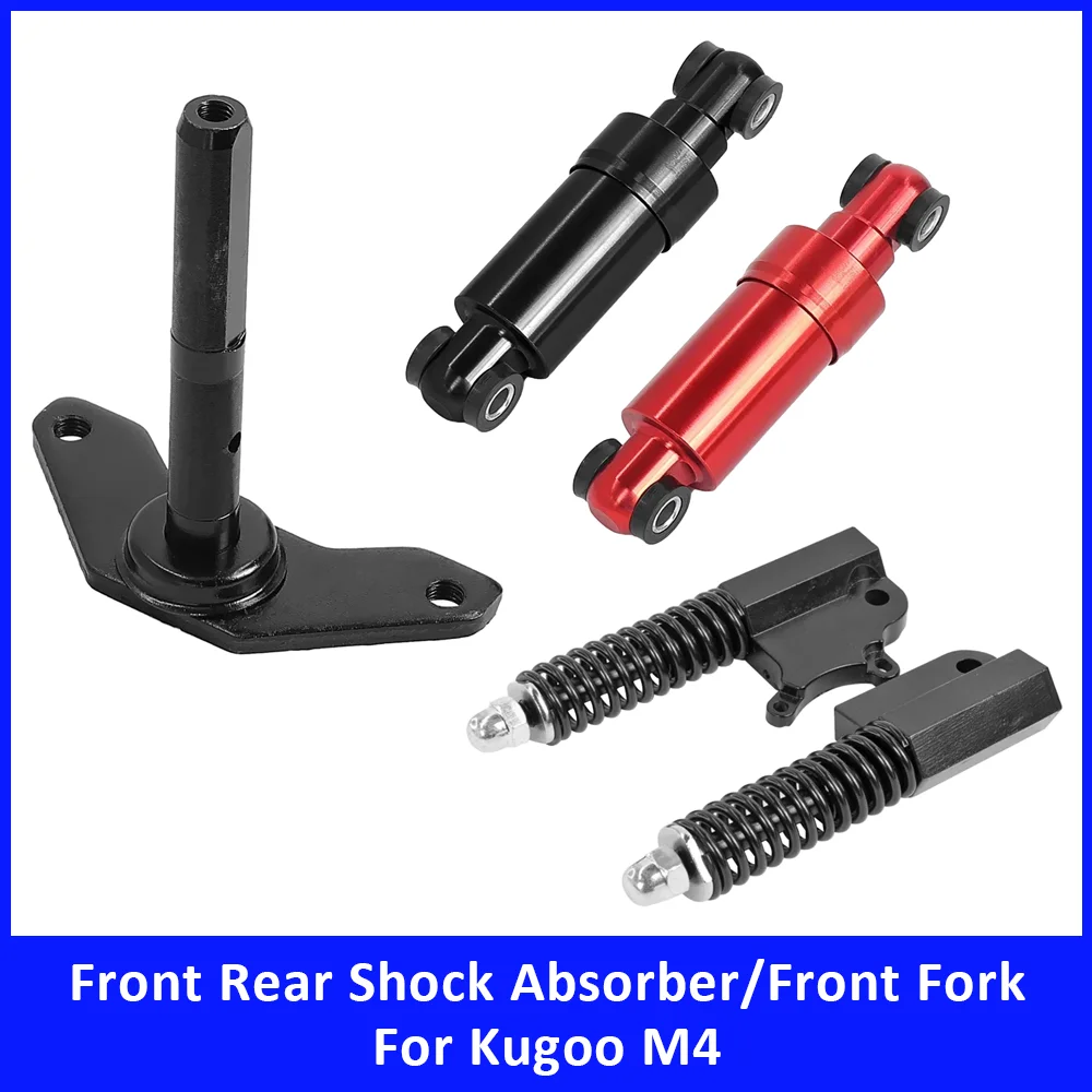 Front Rear Shock Absorbers Front Fork for Kugoo M4 Electric Scooter Accessories Shock Absorber Frame Support Replacement Parts