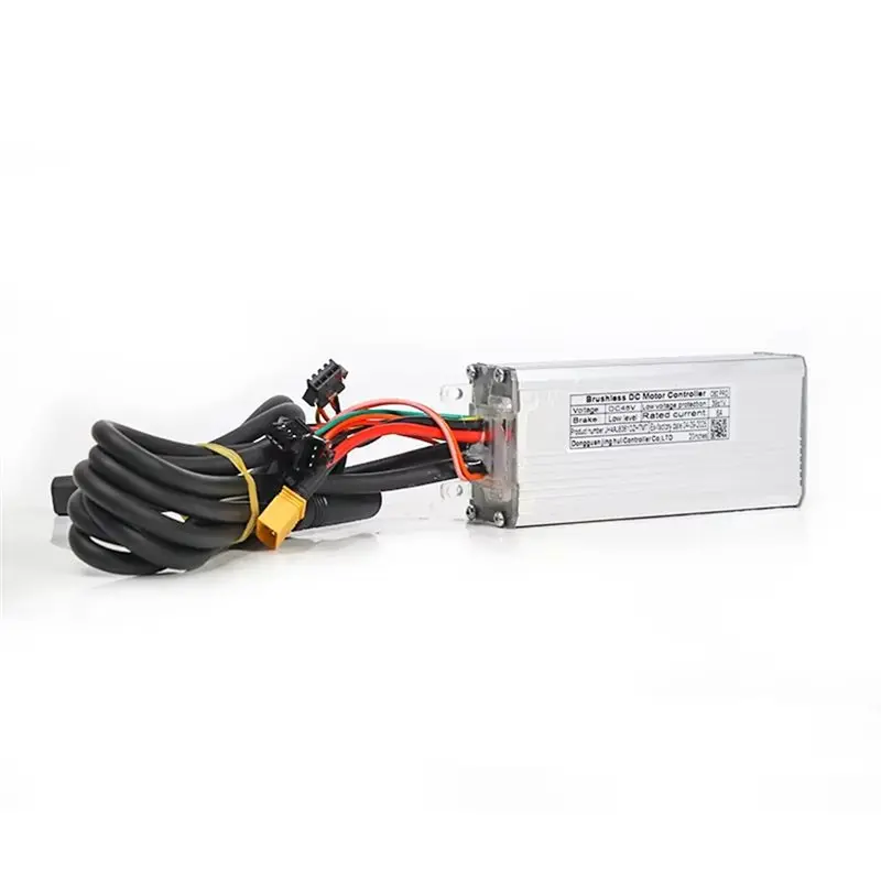 NEW IMAGE 48V 6A Controller With Red Plug For OUXI C80 Pro 250W 20Inch Fat E-Bike 4.0 EU Version Replacement-Boom
