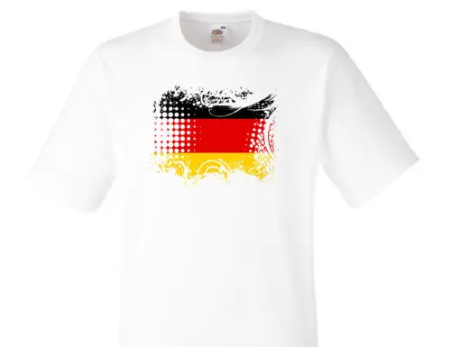 Deutschland Germany Flagge Fahne T-Shirt -079