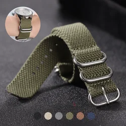 20mm 22mm High Quality Nylon Watch Strap for Omega Fabric Woven Watchbands for Seiko Military Sport Bracelet for Huawei Gt2