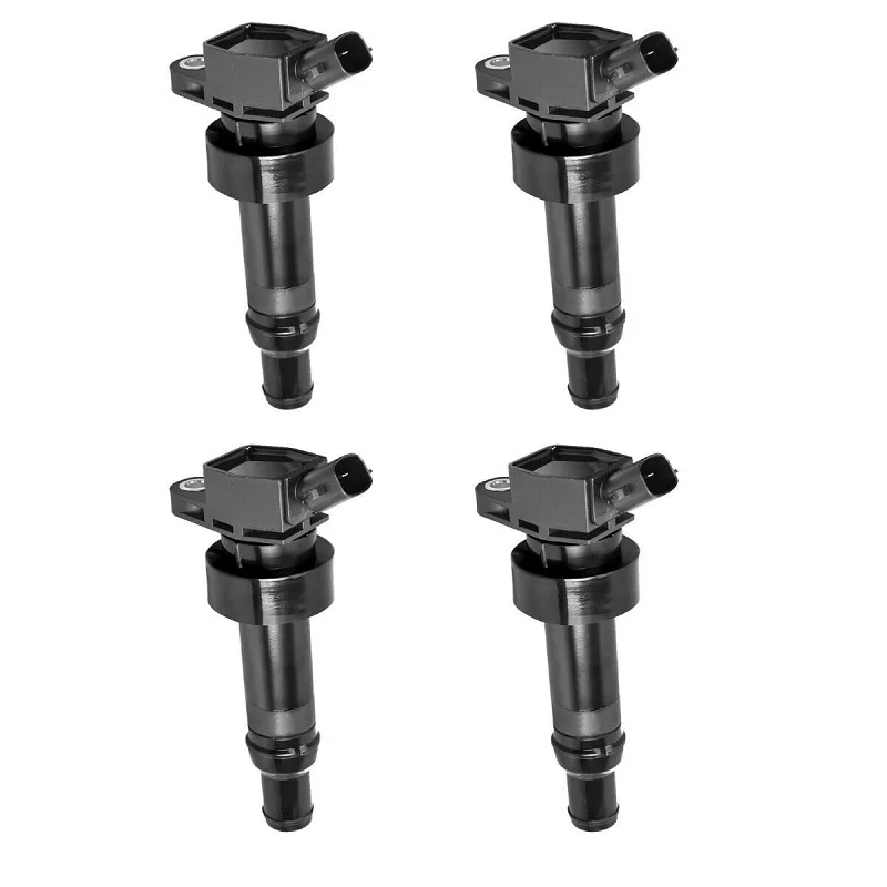 4Pcs Ignition Coil for Kia Rio Soul Hyundai Veloster Accent Dodge - UF652 2012 2013 2014 2015