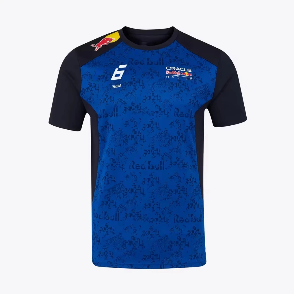 2026 Red Bull Racing Team Logo round Neck T-Shirt Men's Summer Casual Sports Short Sleeve Unisex Top