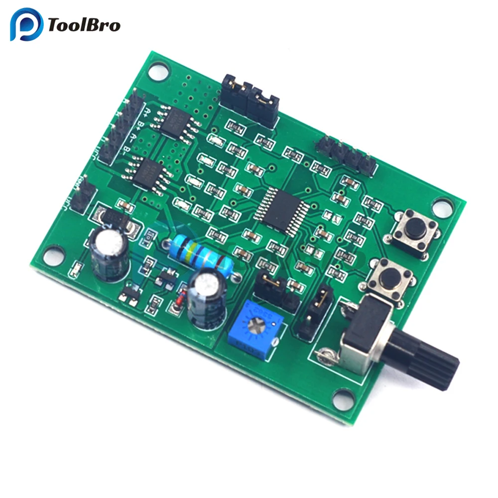 DC 5V-12V Stepper Motor Driver Module 2-phase 4-wire 4-phase 5-wire Multifunction Step Motor Speed Controller Board