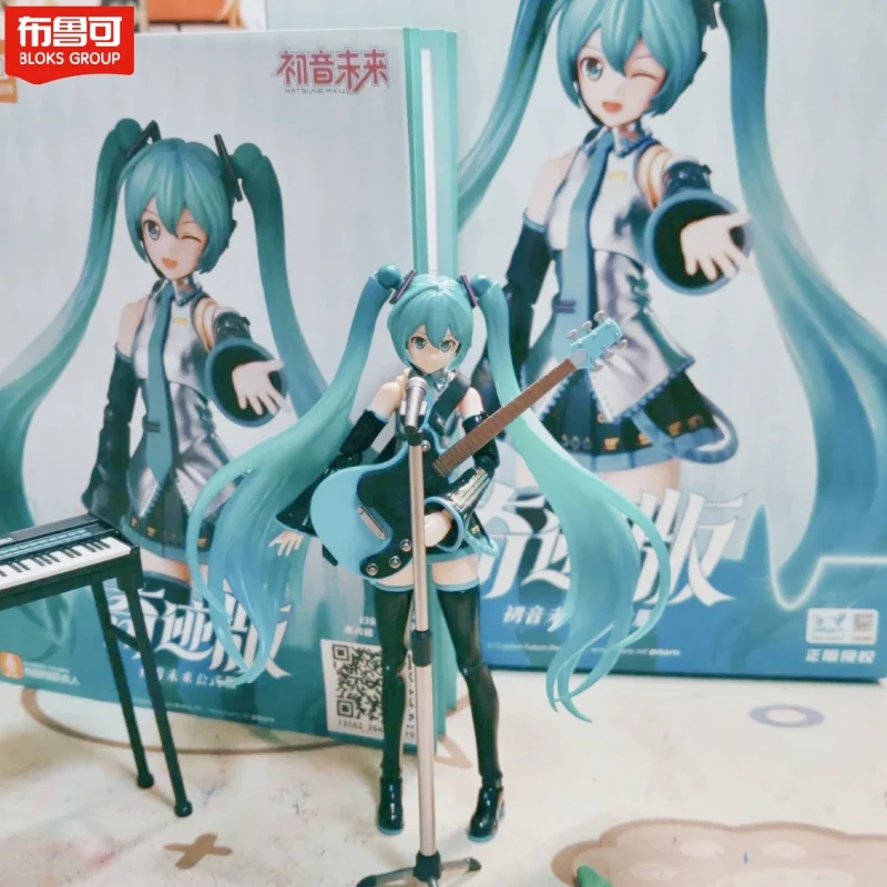 Hot Genuino Blokees Hatsune Miku Miracle Versione Formula Stile Anime Figura Action Figure Assemblare Il Modello Decorazione Giocattoli Regalo