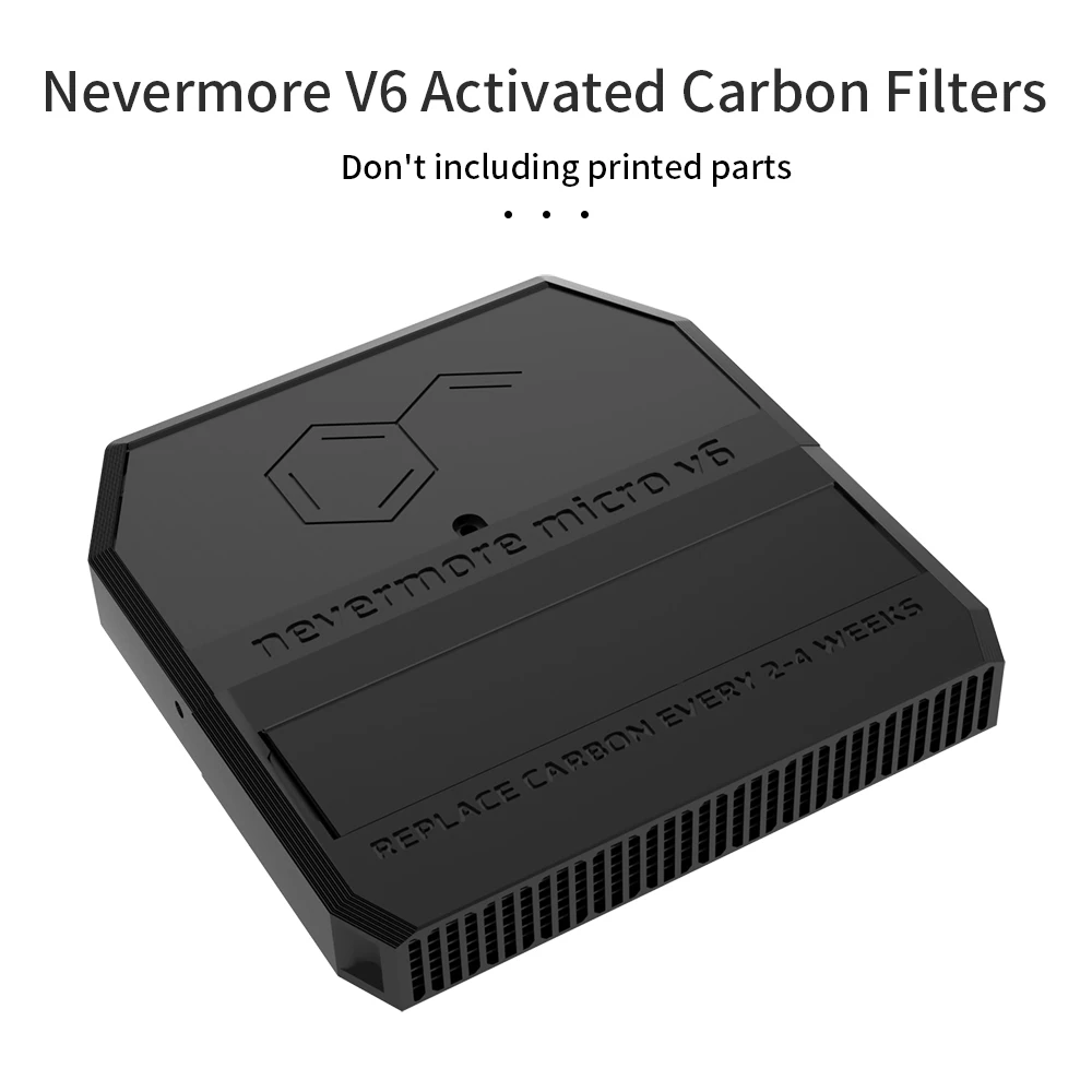 FYSETC Nevermore V6 DUO Activated Carbon Filters Upgraded 3D Printer Parts including the Carbon for Voron V2 Trident V0