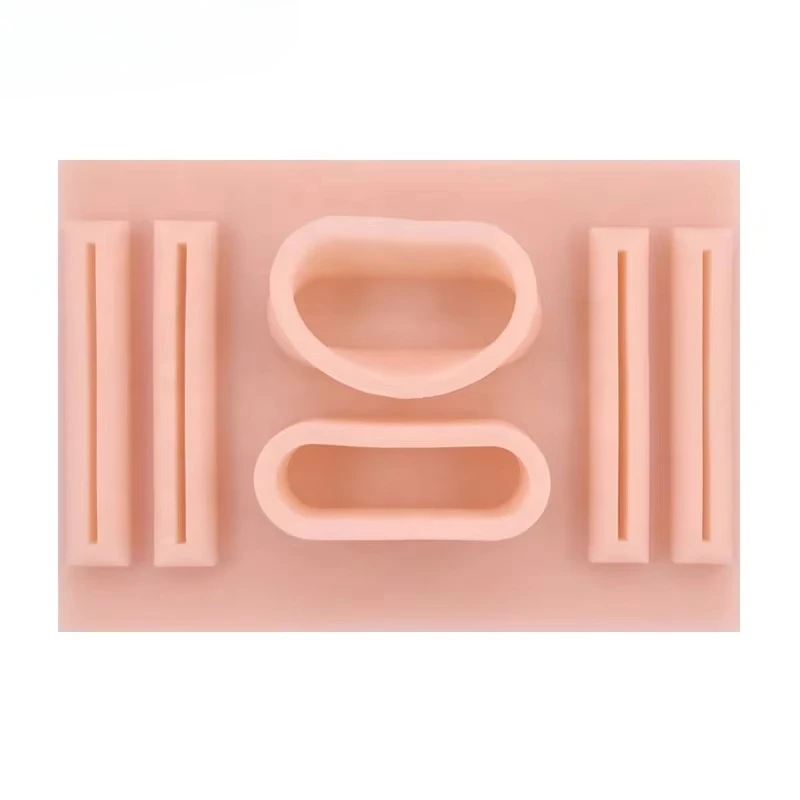 Laparoscopic Suture Trainer Silicone Pad Vaginal Cuff Model Tissue Surgical Repair Suture Pad
