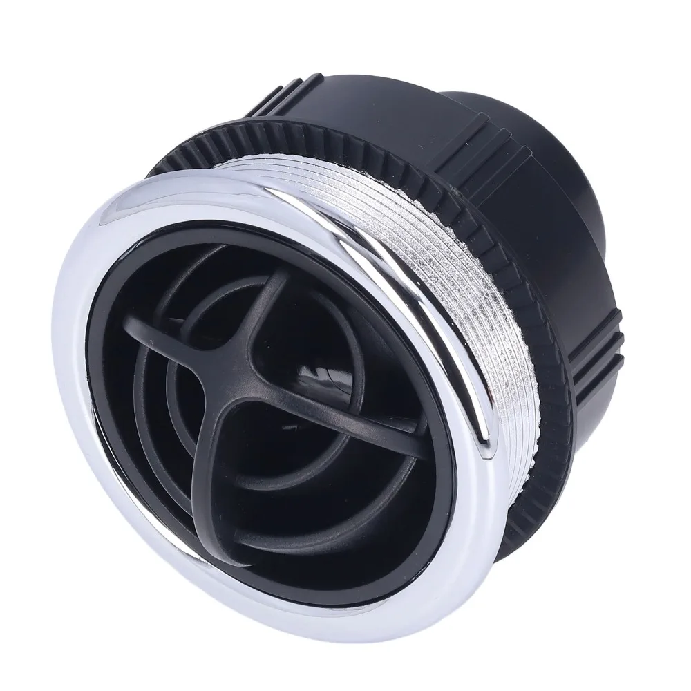 

Ventilation System Black Air Conditioning Vent Thread Style Outlet Vent AC Deflector Air Outlet Vent Car Interior