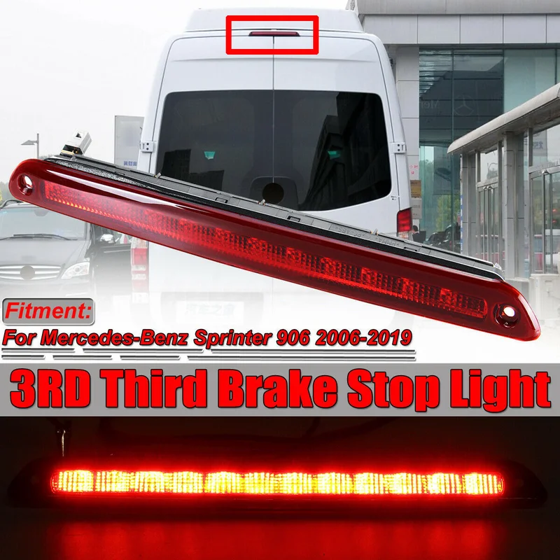 

Suitable for mercedes-benz sprinter906 2006-2019 high slot brake light prompt light rear bumper light