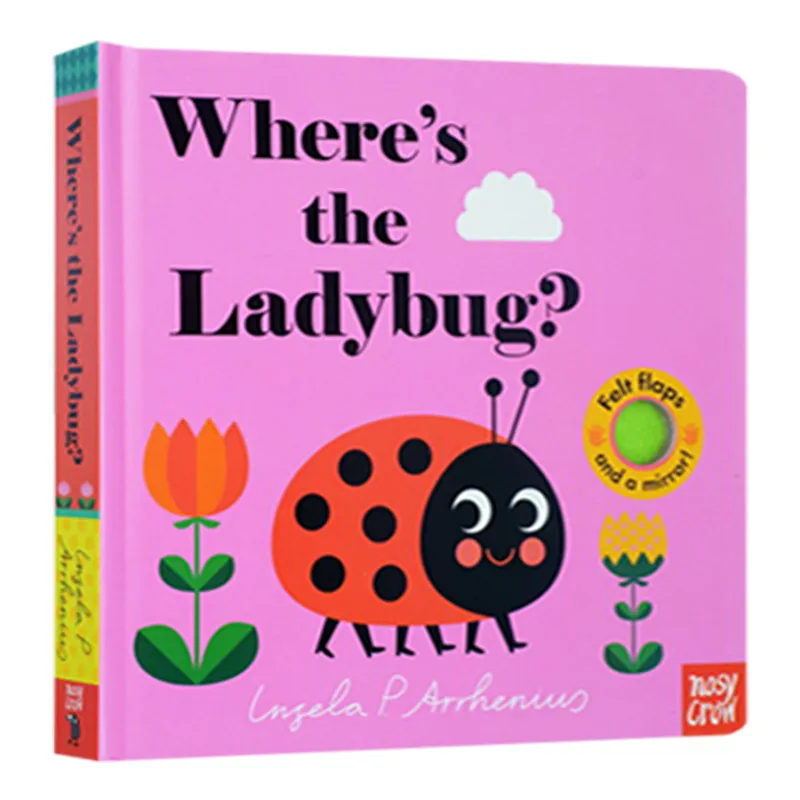 

Where's the Ladybug, Baby Children's books aged 1 2 3, English picture book, 9780763693350