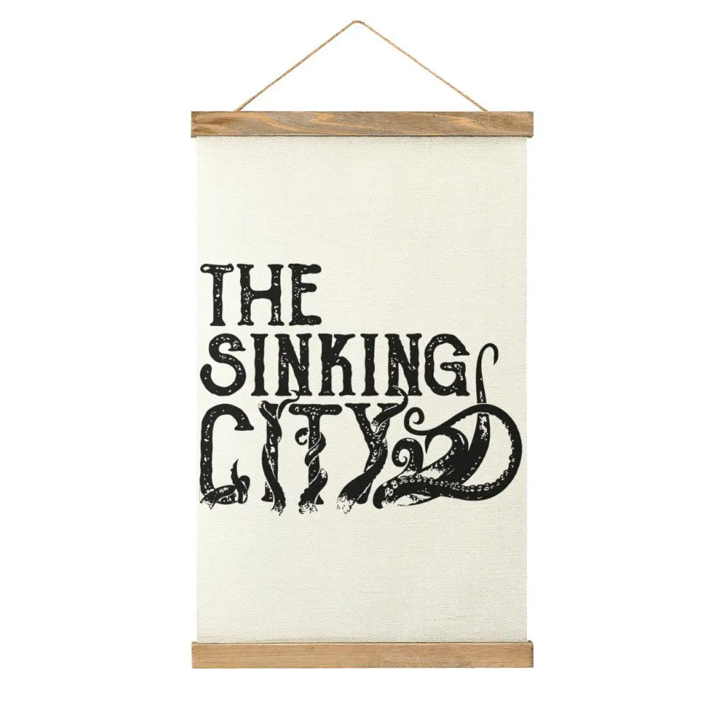 The Sinking City Simple For Sale Mural Restaurant Picture Hanging Canvas Hanging Picture Graphic Cool Nerd Style Decorate