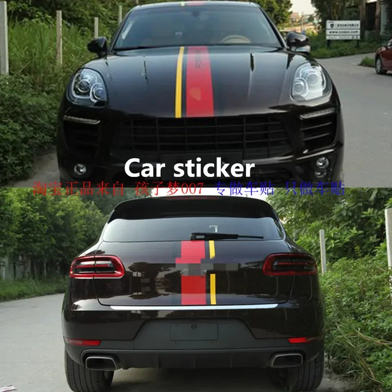 Car stickers FOR Porsche Cayenne 2012-2024 personalized custom fashion decorative decals