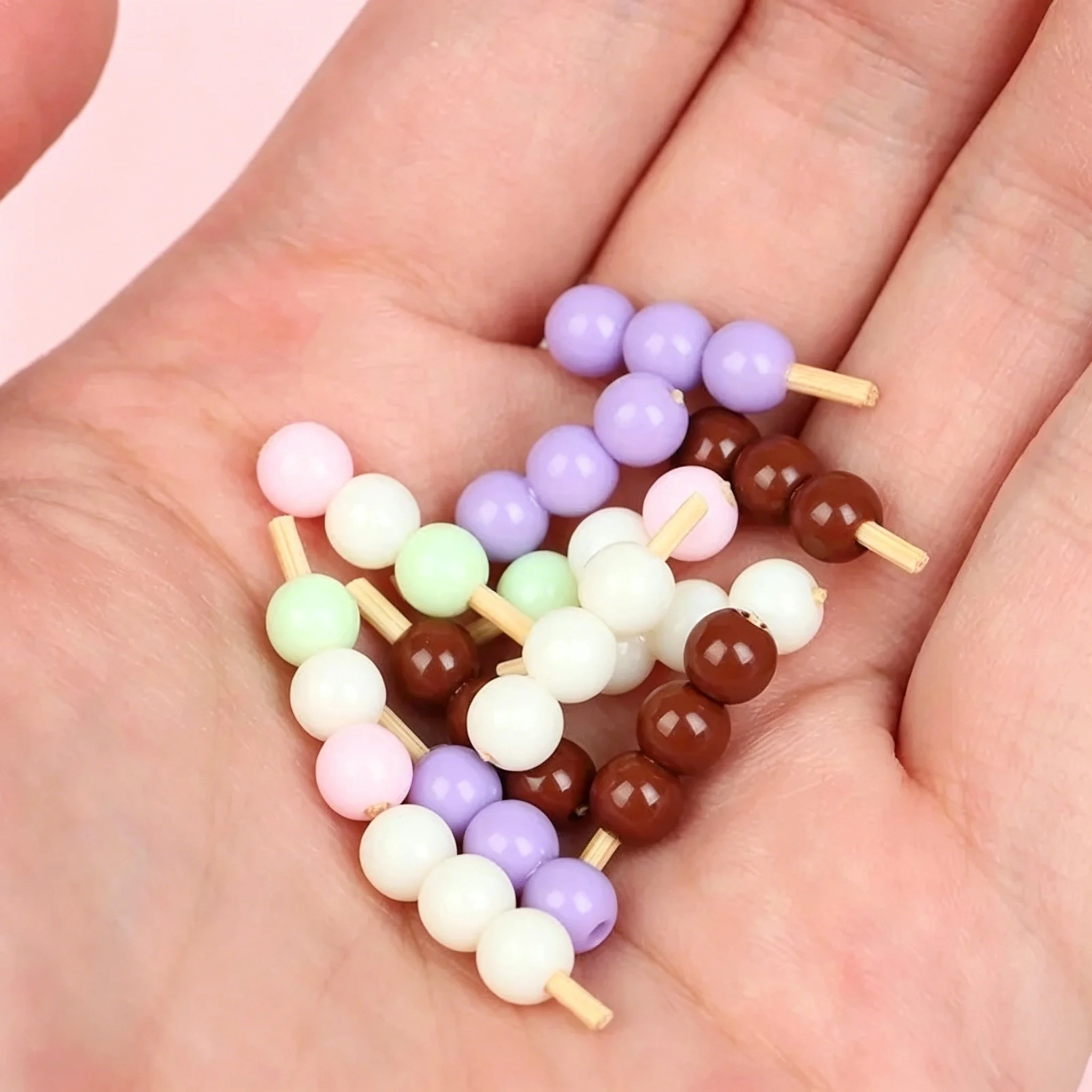 5 個ドールハウスミニ日本の魚団子もち米団子餅串食品キッチン - Centerpiece Stick のレビューと価格