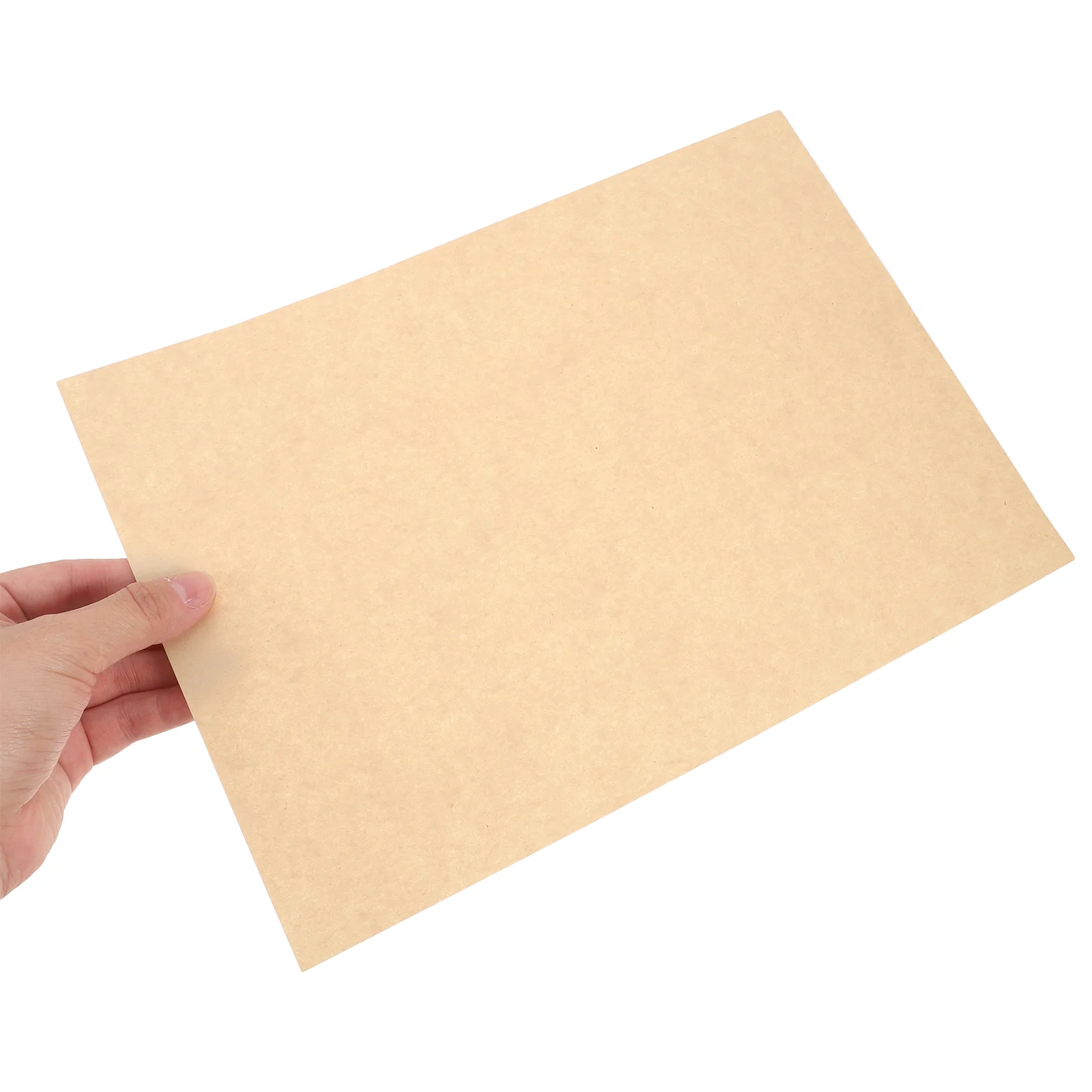 50Pcs A4 Paper Sheets Parchment Retro Paper for Certificate and Diploma 90g (Light Brown) light color paper