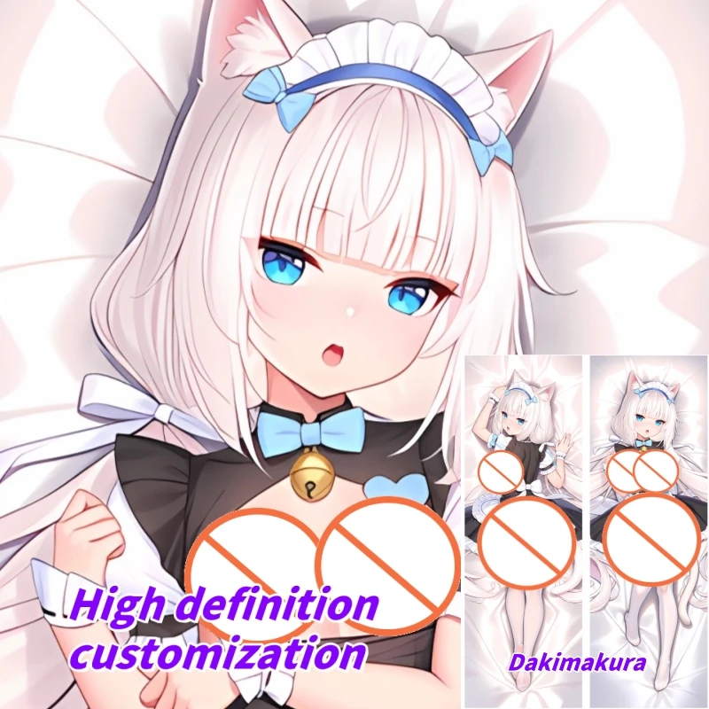 

Dakimakura Anime Pillow Case Nekopara Vanilla‌ Double-sided Print Of Life-size Body Pillowcase Gifts