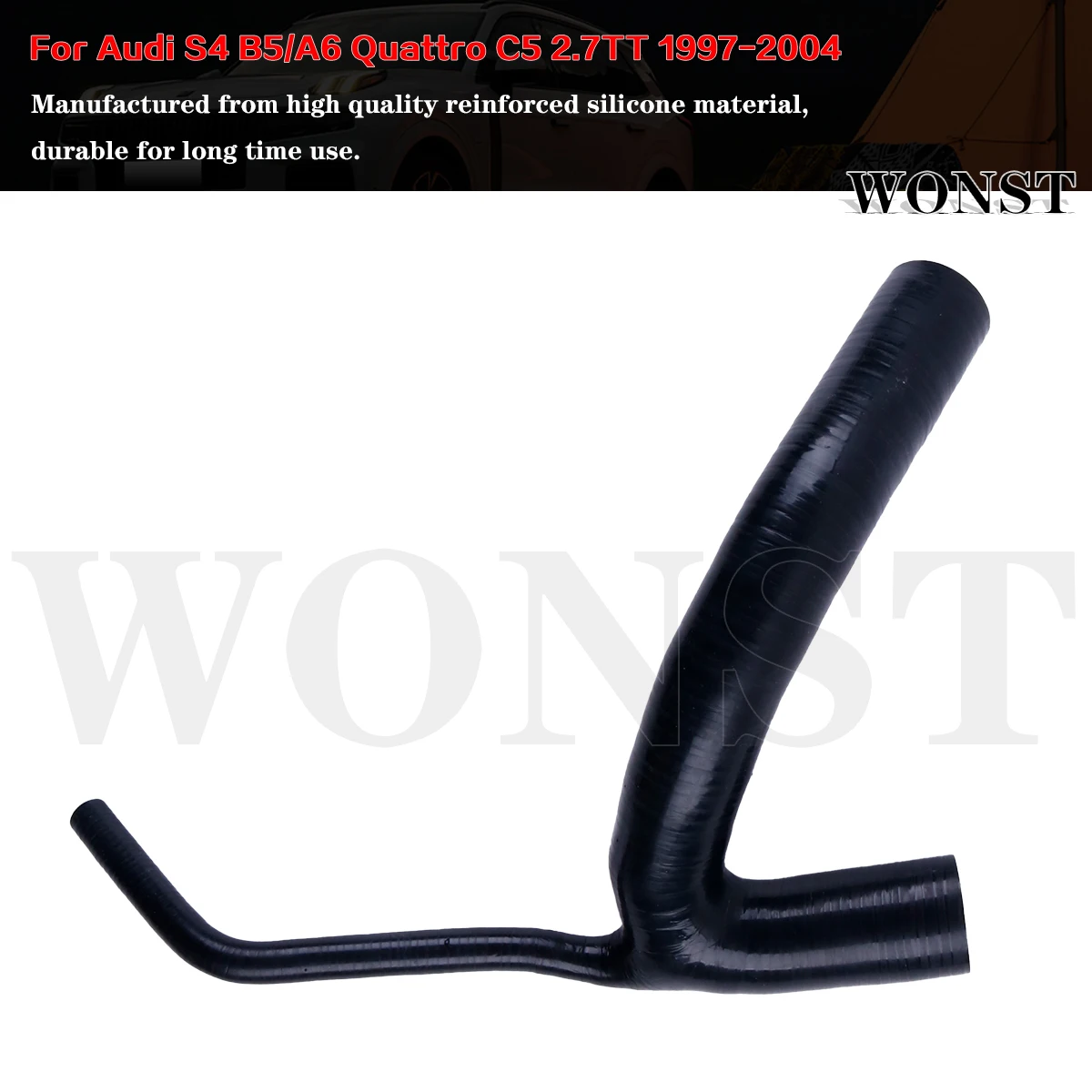 13PCS Silicone Coolant Radiator Hose Kit For Audi S4 B5/A6 Quattro C5 2.7TT 2.7L Twin Turbo V6 1997-2004