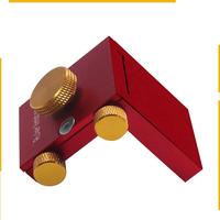 A76K Steel Ruler Scribing Positioning Block Angle Scriber Line Marking Gauge,DIY Carpentry Scriber Measuring Locator