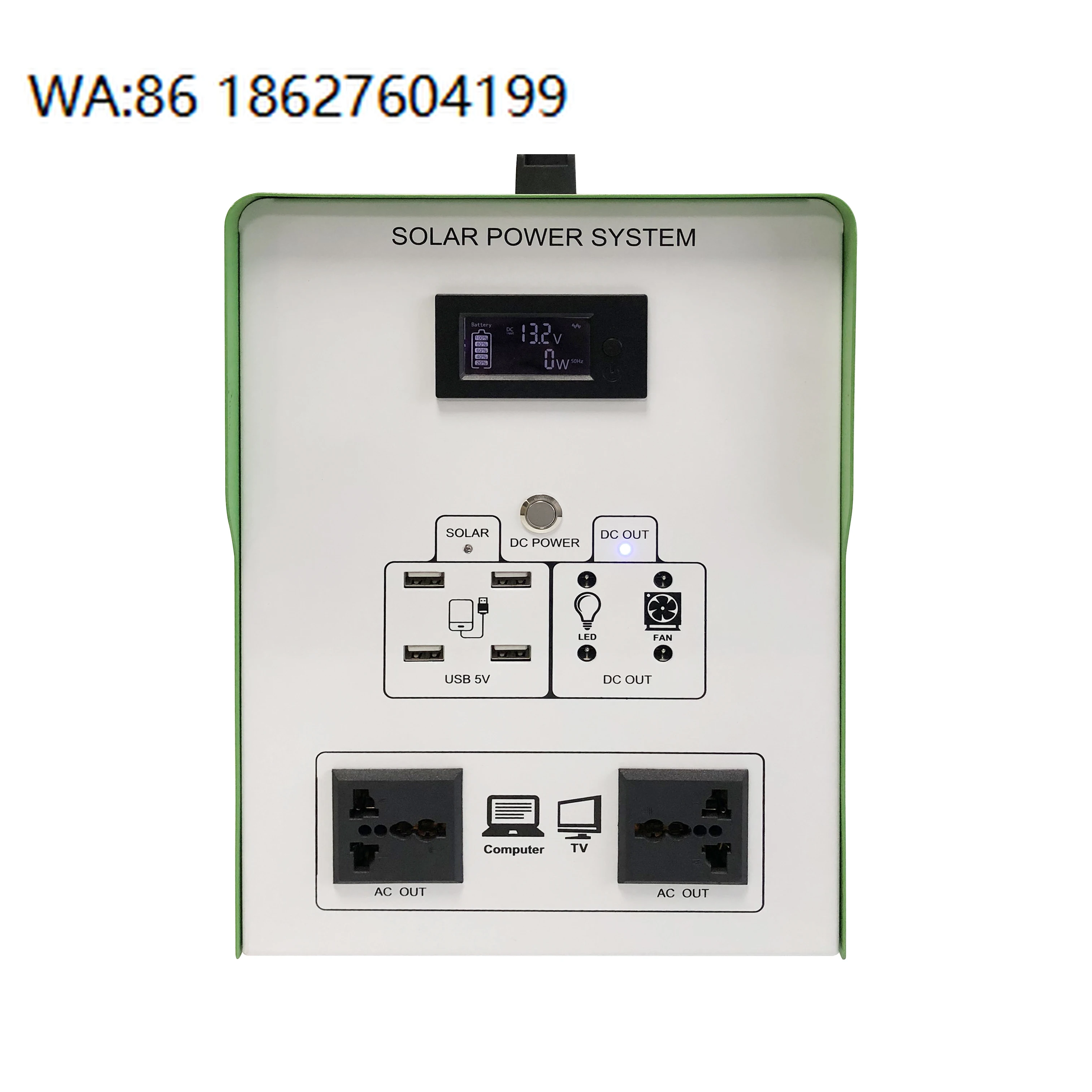 Complete Residential Solar Energy System 300W-1500W Off Grid Solar Panel System Home Balcony Solar PV System Full Kit