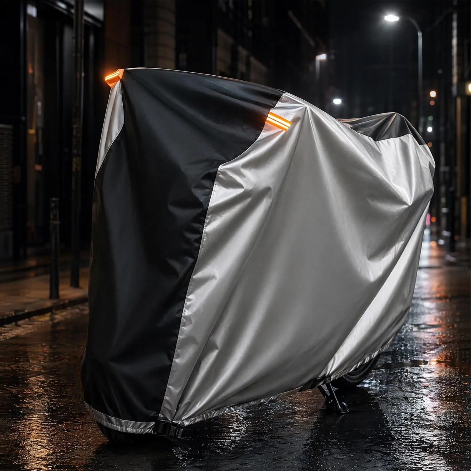 

Bike Cover Windproof UV Protection Dustproof Outdoor Electric Tricycle Covers For Adult Kids Cargo Scooter Tricycle Travel