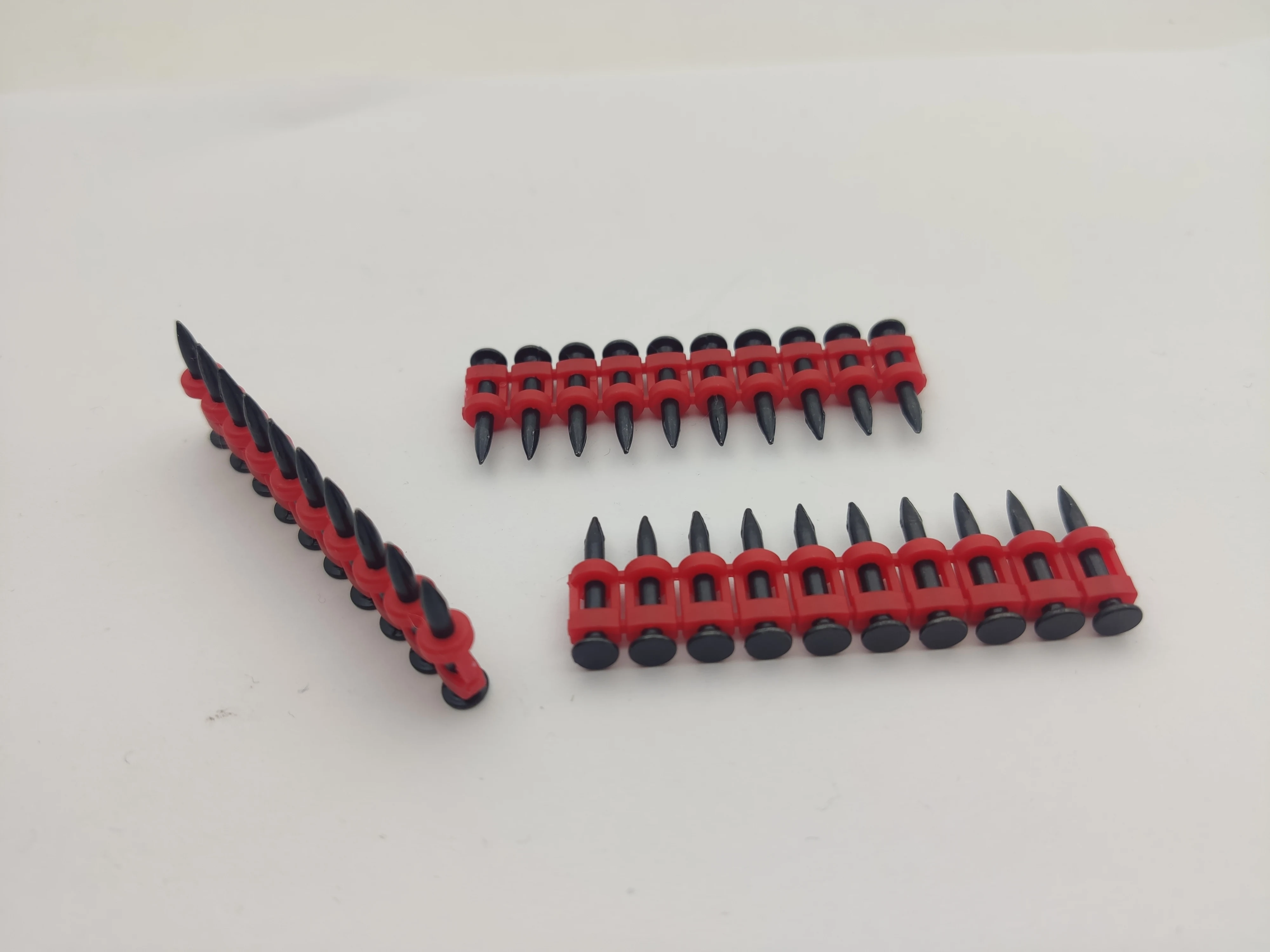 Plastic Strip Black Nails 2.7mm Shank Dia. Drive Pin For Cordless Nailer Li-on Battery Wire Net Fastening On Concrete And Steel