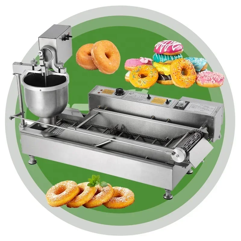 Industrial Professional Doughnut Fill Jam Yeast Industrial Donut Cut Fry Maker Machine For T-101