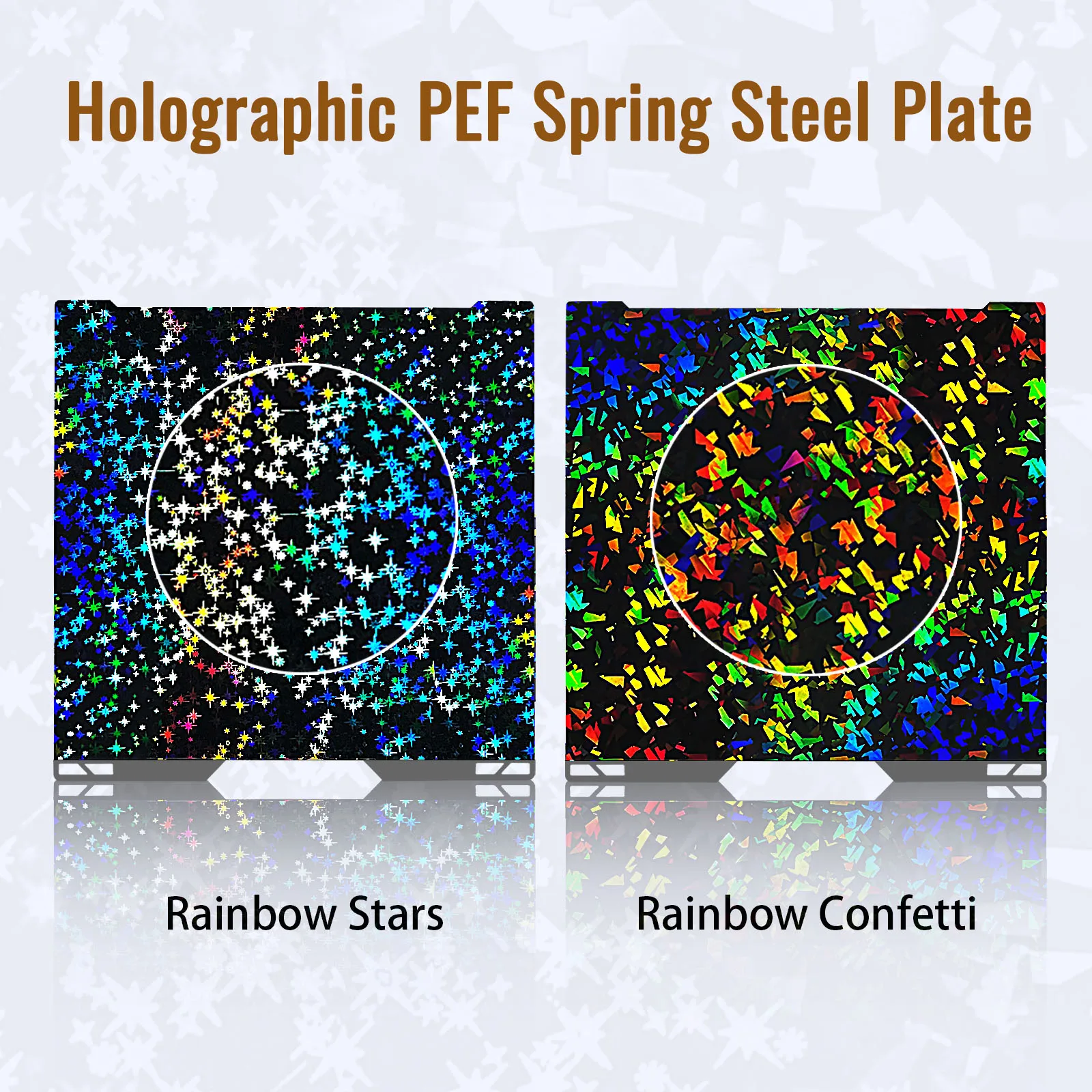 

347x355 H2S Hotend Kit Bambu Lab H2d Bed Double Side Bambulab PEO PET Smooth Build Plate For Bambulab H2S Accessories Spare Part