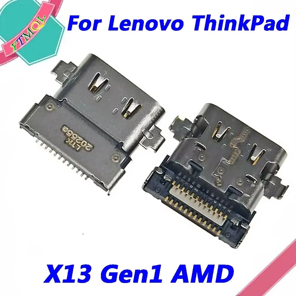 1-10Pcs For Lenovo Thinkpad X13 Gen1 AMD Type-c USB Jack Socket