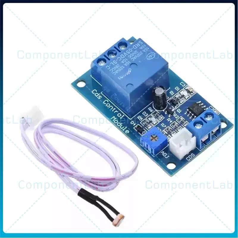 5-15pcs XH-M131 photoresistor module automatic brightness control module 5V 12V 24V light control relay light switch