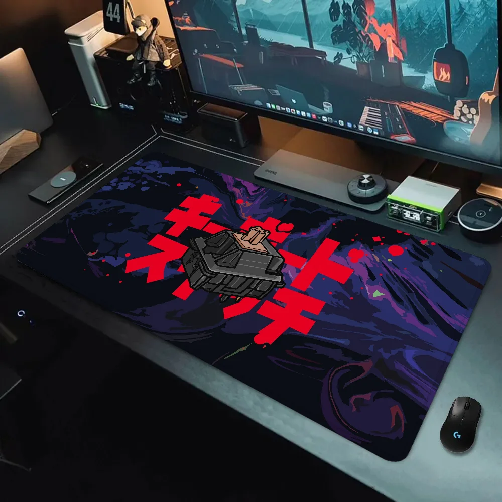 Sushi Gamer Keyboard Pad Mouse Gaming Pc Accessories TABL MAT Deskmat Mausepad Table Pads Cute Desk Mat Mouse Pad 900 × 400 Mats