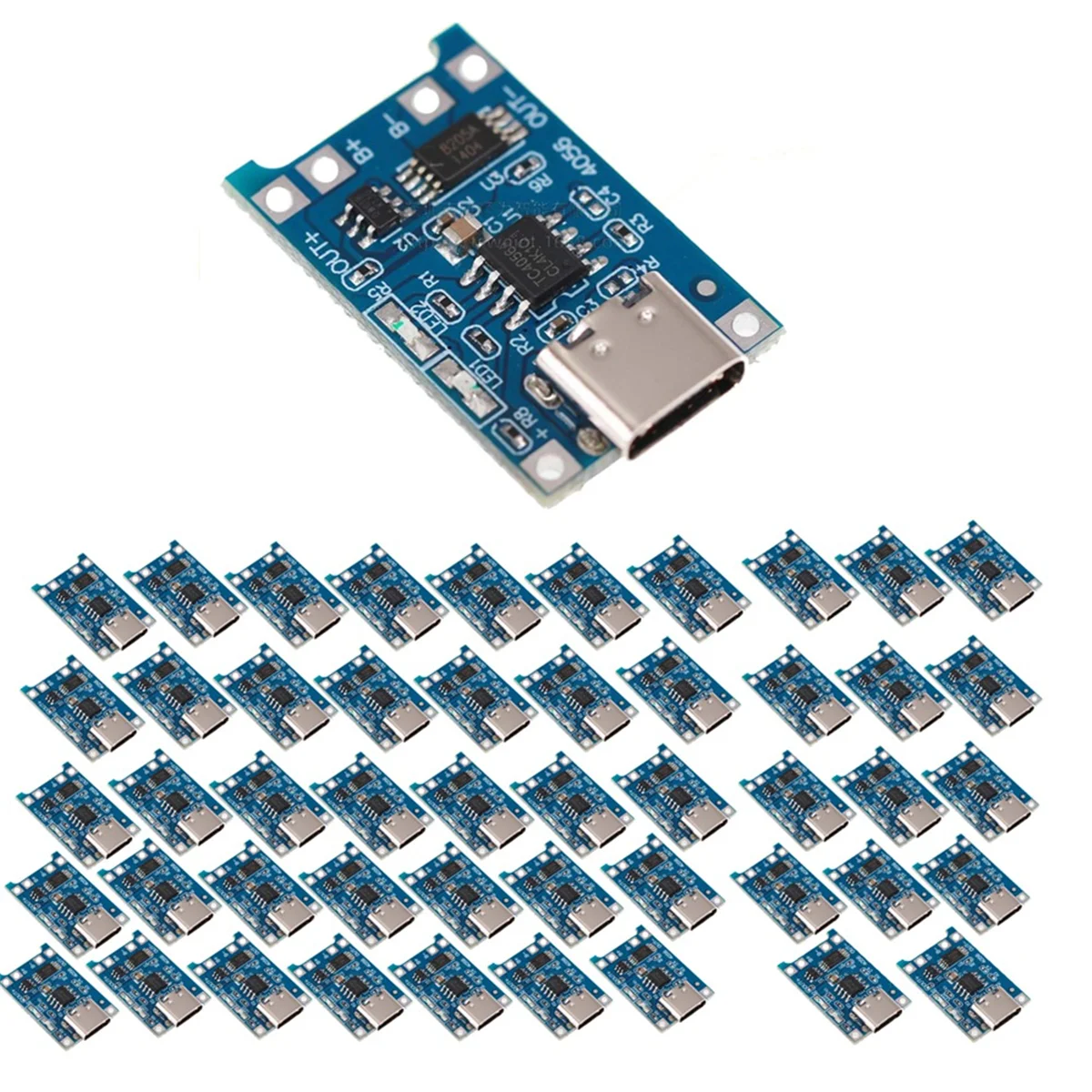 Efficient Type-C 18650 Lithium Battery Charging Board 5V 1A Charger Module